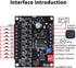 60W Voice Playback Module, PEMENOL DC 9-24V High Power Music Player Mp3 Trigger Amplifier with 64Mbit Flash Storage
