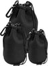 Lens Pouch Set 3Pack, Replacement for Canon, Nikon, Sony, Pentax, Olympus (Small, Medium, Large)