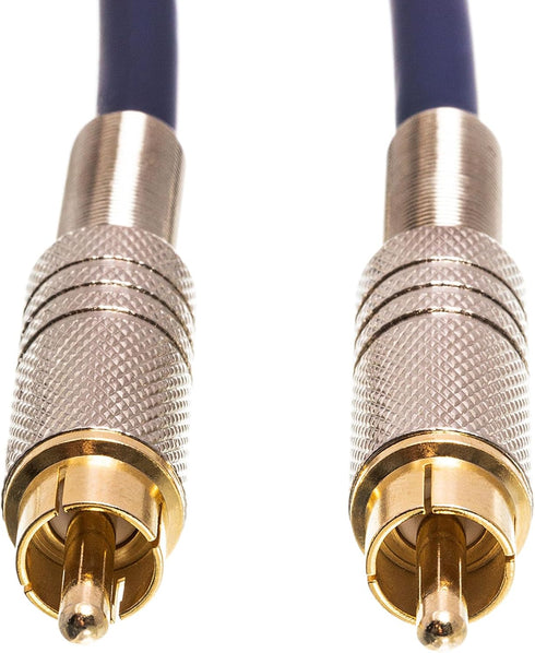 Hosa DRA-501 3.3 Feet S/PDIF Coax, RCA to Same