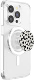 PopSockets MagSafe PopGrip for iPhone - Cute Black White Aesthetic Flowers Floral Retro Daisy Women