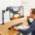 ErGear VESA Mount Adapter, Universal Non-VESA Monitor Stand Adapter for 17 to 27 Inch Screens, VESA Bracket