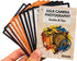 DSLR Camera Photography Cheat Sheet Cards, Quick Reference Flashcards for Canon, Nikon, Sony Photographers