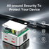 AeternaSol 200W 12V 110V car Inverter Power Outlet DC to AC car Adapter for Plug Outlet, Portable Fast Charging Port