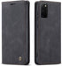 Kowauri Galaxy S20 FE 5G Leather Wallet Case - Classic Design with Magnetic Closure Flip Fold and Card Slot (Black)