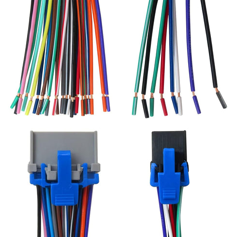 71-2003-1 TRAILBLAZER 2003 2004 2005 2006 2007 2008 2009,XSPANDER Car Stereo Radio Wiring Harness Plug Kit Replaces