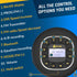 KLIM MP3 Journey - Portable CD Player Walkman with Long-Lasting Battery - New - with Headphones - Radio FM - Compatible