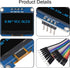 XIITIA 6pcs 0.96 inch I2C SSD1306 128x64 30pin OLED IIC Display Module LCD Screen Driver with Dupont Cables for Arduino