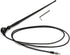 AntennaMastsRus - Black AM-FM Rubber Ducky 15 Inch Antenna Kit fits Kubota Backhoe