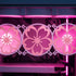 4 120mm Lounsweer Pcs Pink Sakura Guard Fan Grill Metal PC Fan Grill Cover with Screws Cute Computer Accessories
