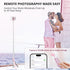 ATUMTEK 55" Selfie Stick Tripod, Extendable Aluminum Phone Tripod with Rechargeable Bluetooth Remote for 4.7-7 inch