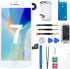 for iPhone 7 Screen Replacement - with Home Button Earpiece Ear Speaker White 3D Touch LCD Display Assembly Fix Tools