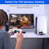 Smof USB Bluetooth Audio Adapter with USB C Conversion for PS5, PS4, Switch, Mac, aptX Low Latency