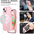 Thomo Upgraded Magnetic iPhone 15 Plus Case, Compatible with MagSafe, Slim Translucent Phone Cover
