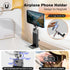 SOGUE 360 17 Airplane Travel Essentials Men Phone Holder,Plane Phone Mount for MagSafe,Foldable Magnetic Phone Stand