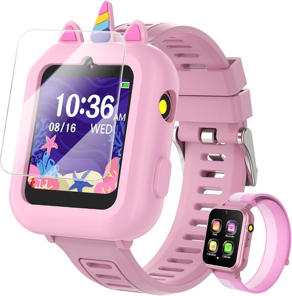 MOFGDNI Smart Watch for Kids with 39 Games Touchscreen Camera Video, Music Player,