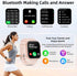 Hwagol Smart Watch - 1.85 Inch Fitness Tracker - Answer/Make Call - Heart Rate/Sleep Monitor/Pedometer/Calories,