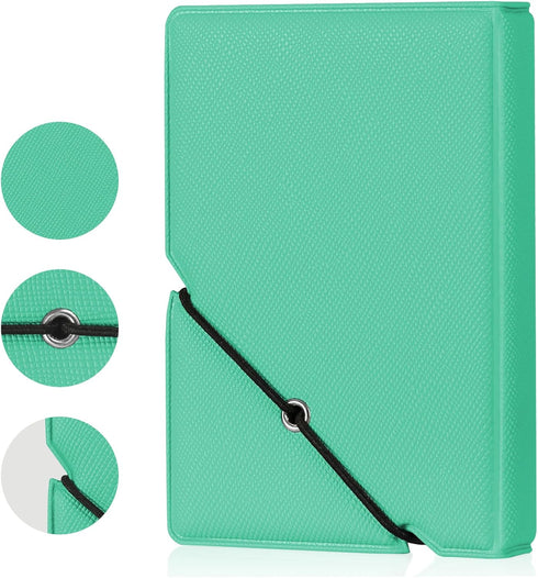 Lifting Mini Photo Album, 28 Pocket for 2x3 Inch Pictures, Fits Fujifilm Instax Mini Cameras (Robin Egg Blue)
