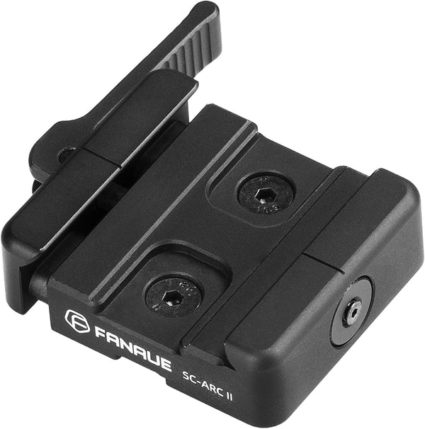 FANAUE ARCA-Swiss Bipod Adapter, ARCA-Swiss Quick Release, Arca Tripod Mount for Fanaue Tripod Heads