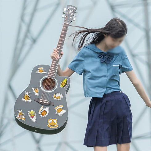 CHVISO 60PCS Japanese Lazy Egg Kawaii Stickers, Vinyl Waterproof Stickers for Kids, Teens, Adults
