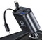 4 in 1 Fast Car Charger - 66W with 2 Retractable Lightning Cords, USB-A & USB-C Ports for iPhone 15/14/13/12, Galaxy,