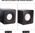 USB Powered Stereo Speaker System, Small Size Computer Speakers with 3.5 mm Aux Audio Plug for Laptop, Notebook,