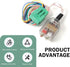 MLY 1500 2500/3500HD Add A Subwoofer Amplifier Wire Harness, Adapter & Car High/Low RCA Converter, Compatible with GM