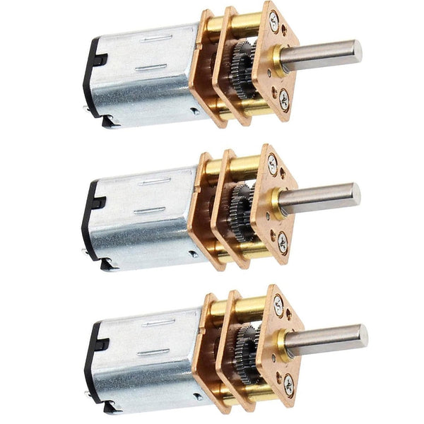BYDGUMEI DC 12V 1000RPM N20 Mini Reduction Gear Reduction Motor,GA12-N20 Mini Metal Gear