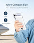 VEGER Portable Charger 10000mAh, Built-in Cables & Wall Plug, Slim Fast Charging Power Bank for iPhone & More - White