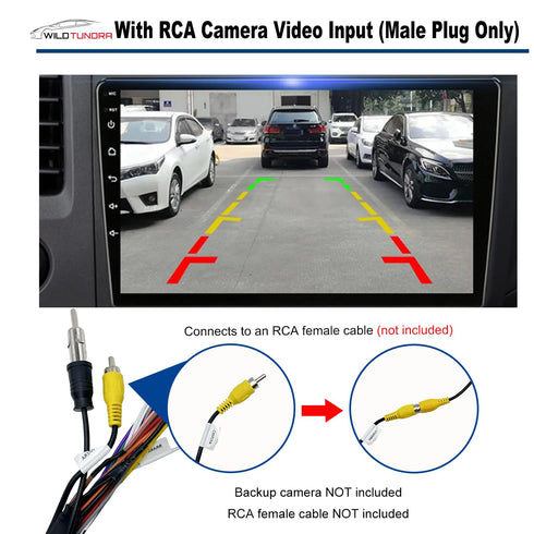 16-Pin 2013-2020 Android Aftermarket Radio Wiring Harness Adapter for Honda Odyssey (Except EX-L Trim), with Antenna