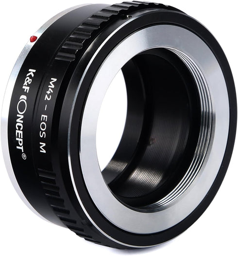 K&F Concept Lens Mount Adapter for M42 42MM Screw Mount Lens to Camera Mount Adapter