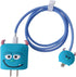 ZOSTLAND Cute Cartoon Blue Monster DIY Protector Data Cable 18W 20W USB Charger Line Earphone Wire Saver Organizer for