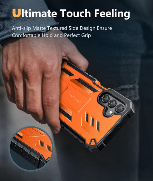 FNTCASE Military Grade Drop Proof Protection Case for Samsung Galaxy A15-5G, Heavy Duty Rugged Shockproof Cover with