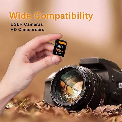 Synergy Digital Camera Memory Card, Compatible with Nikon Coolpix W100 Digital Camera - 32GB Secure Digital (SDHC) High