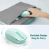 TECKNET Wireless Mouse for Laptop, 2.4G Quiet Computer Mouse with USB Receiver, 4 Buttons, 800/1200/1600 DPI - Mint