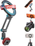LOXP Magnetic Phone Tripod Mount with Cold Shoe, Adjustable Aluminum Alloy Phone Mount,