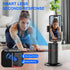 Auto Face Tracking Tripod, No App Required, Rechargeable Battery, 360° Rotation Phone Tracking Holder for Live Vlog