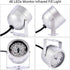 Ejoyous 48 LED Infrared Illuminator, Waterproof Night Vision Light for Indoor Outdoor CCTV Security Camera System