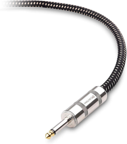 Cable Matters Premium Braided 12AWG 1/4 Inch TS to Speaker Cable 6 ft for Speakon NL4FC Port