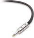Cable Matters Premium Braided 12AWG 1/4 Inch TS to Speaker Cable 6 ft for Speakon NL4FC Port