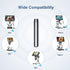 Hayve Digital Microscope Extension Tube, 6inch Longer Extender Metal Pole for Larger View, Compatible with Most Digital