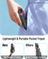 ACKIMA 37'' Magnetic Tripod for iPhone, Portable Selfie Stick with Remote, Four-Leg Support Cellphone Stand