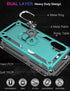 LUMARKE Galaxy Note 10+ Plus Case, Military Grade Heavy Duty Protective Phone Cover with Magnetic Ring Kickstand