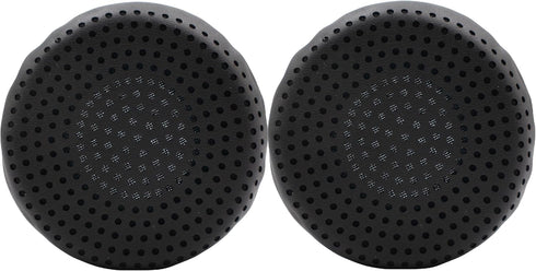 Skullcandy Grind Wireless Earphones Replacement Ear Pads - Black Porous Leather-Faced Repair Accessories