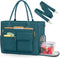 RAINSMORE Teacher Tote Bag with Insulated Lunch Compartment 15.6 inch Laptop Bag