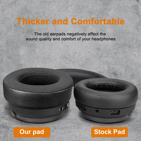 SOULWIT Ear Pads Replacement for Corsair Virtuoso RGB Wireless XT SE Gaming Headset, High-Density Noise Isolation Foam