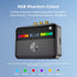 M13 RGB Bluetooth 5.3 Audio Receiver Transmitter, Bluetooth Audio Adapter for Old Home Stereo/Speakers TV with Display, USB, RCA, 3.5mm AUX, DAC, Coaxial, Optical