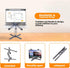 Laptop Stand with 360 Rotating Base, Metal Holder for Desk, Fits All MacBook, Laptops up to 16 inches