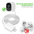 5FT Charging Power Cable Cord 9V for Arlo Pro Pro2, Wyze Cam, Blink, Netvue, Oculus Go, Kasa Cam Wall Charger