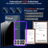 Ferilinso 3 Pack Privacy Screen Protector for iPhone 14 Pro - 9H Tempered Glass, Anti-Spy, Case Friendly, Lens
