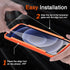 Milomdoi 3 Pack Screen Protector for Apple iPhone 12, Ultra 9H, Case Friendly, with Tempered Glass Camera Lens